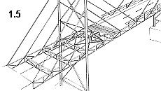 steel cable stayed diagram