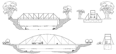 Side and End view diagram