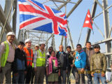 Sabha Khola - Steel Bridge Construction Image 6