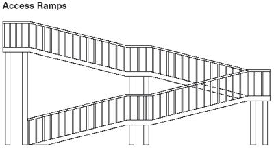 pedestrian bridge diagram