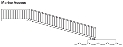 pedestrian bridge diagram